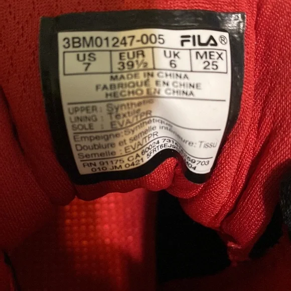 FILA high sneakers* - Picture 6 of 7